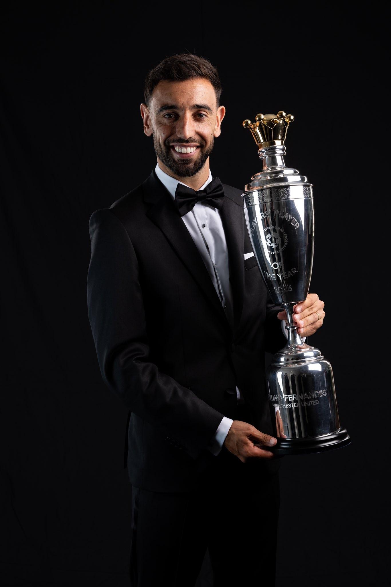 Góc Nhìn BM88: Chính thức: Đội trưởng Manchester United Bruno Fernandes giành PFA Players’ Player of the Year 2026
